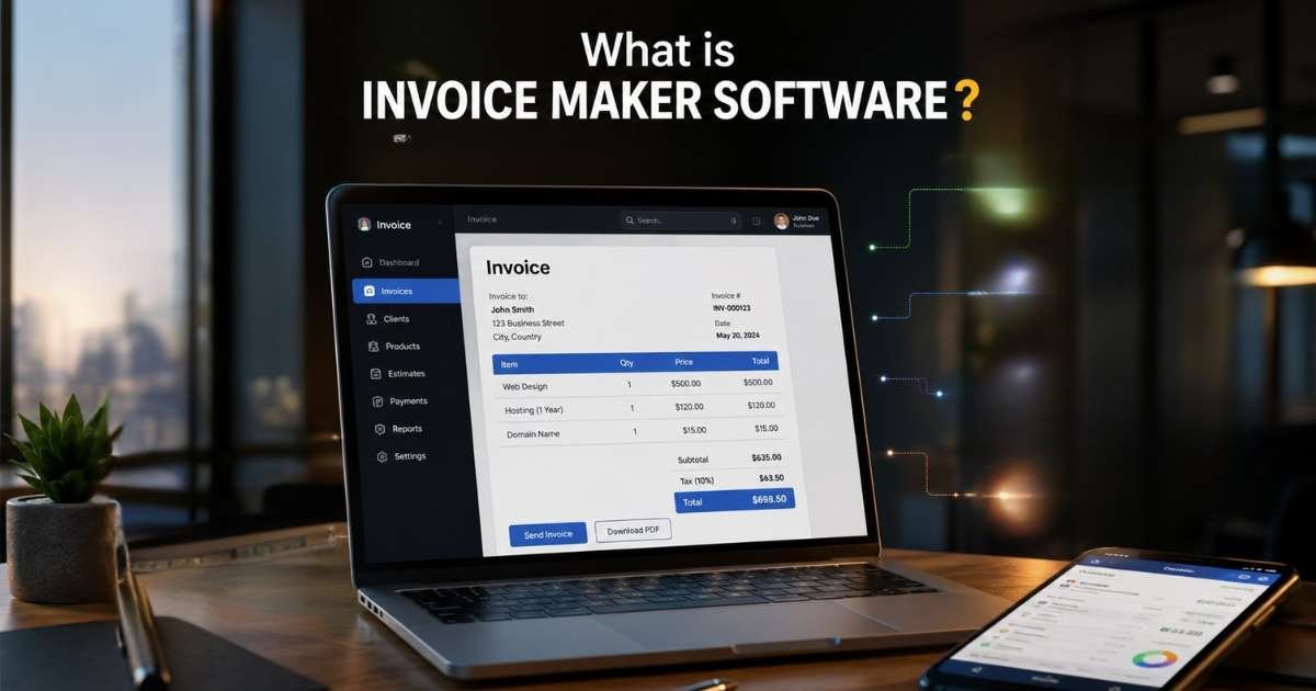 What is invoice maker software?