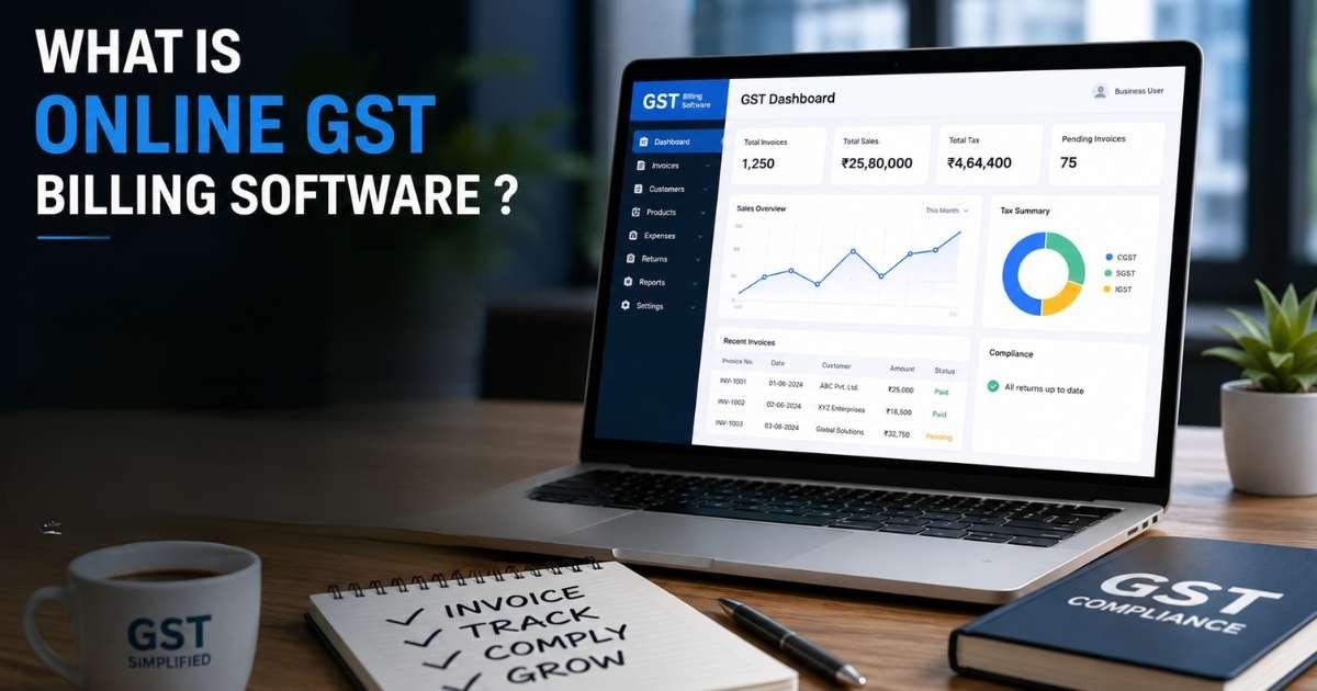 What is online GST billing software