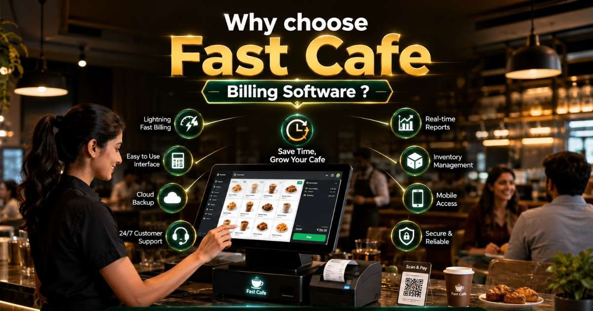 Why choose Fast Cafe Billing Software?