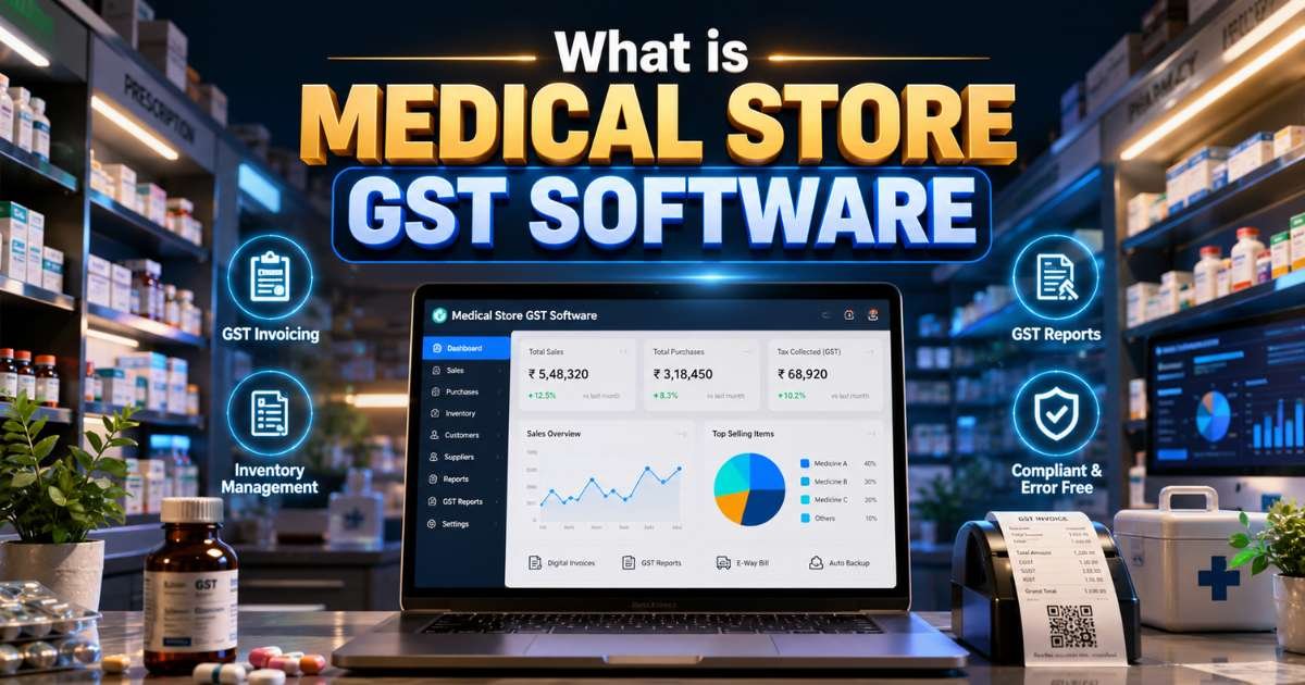 What is Medical Store GST Software