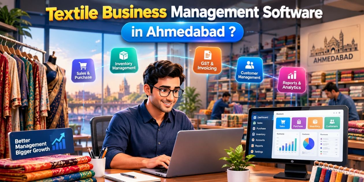 Textile Business Management Software in Ahmedabad?